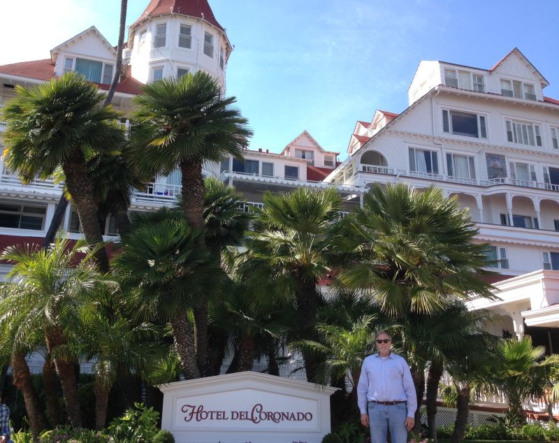 NO. 844 HOTEL DEL CORONADO - Front of the Hotel