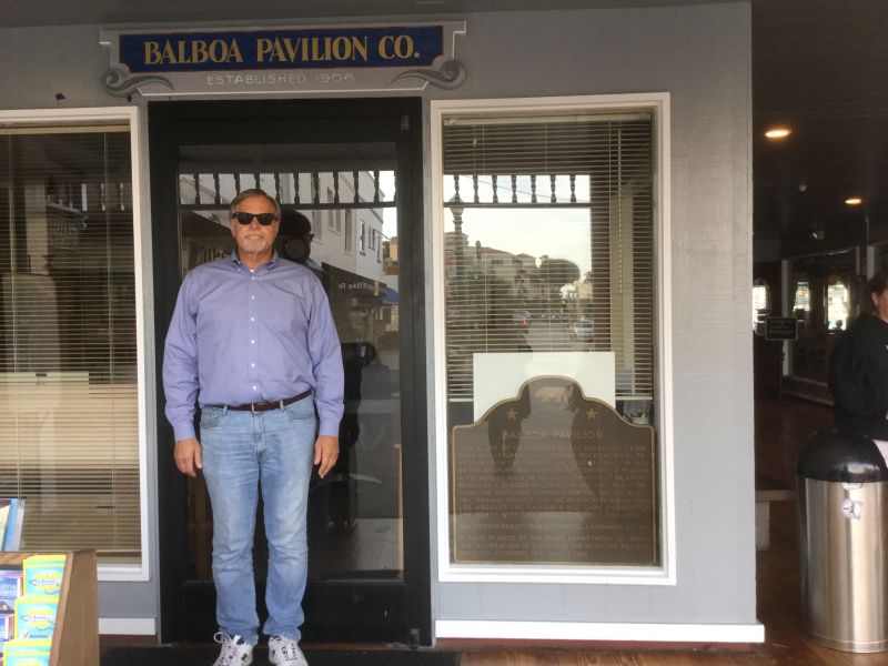 NO. 959 BALBOA PAVILION - State Plaque in Front Window