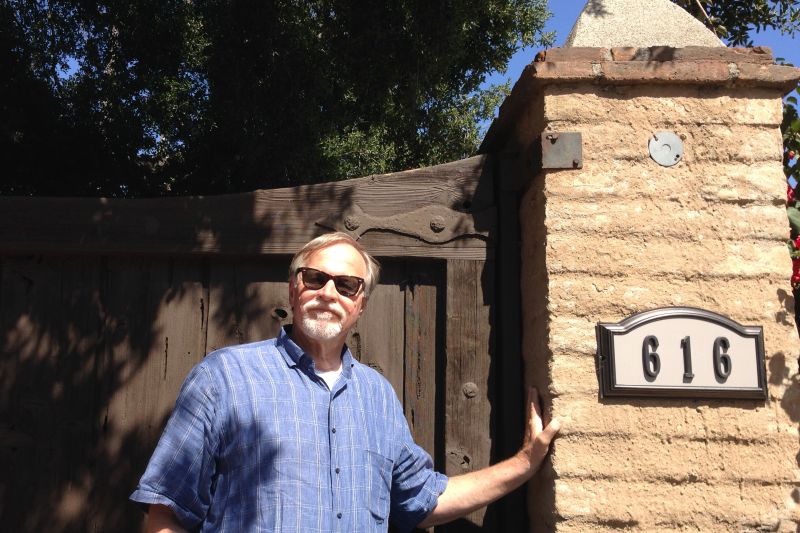 NO. 451 THE ORTEGA-VIGARE ADOBE - Driveway