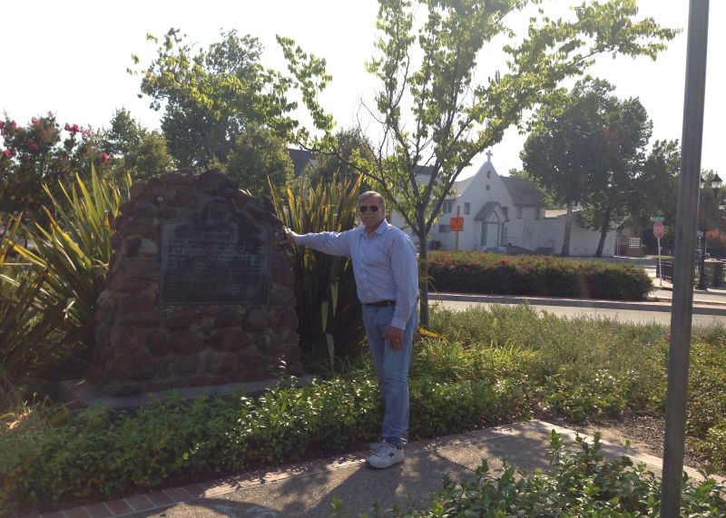 NO. 780-1 FIRST TRANSCONTINENTAL RAILROAD-ROSEVILLE - Marker