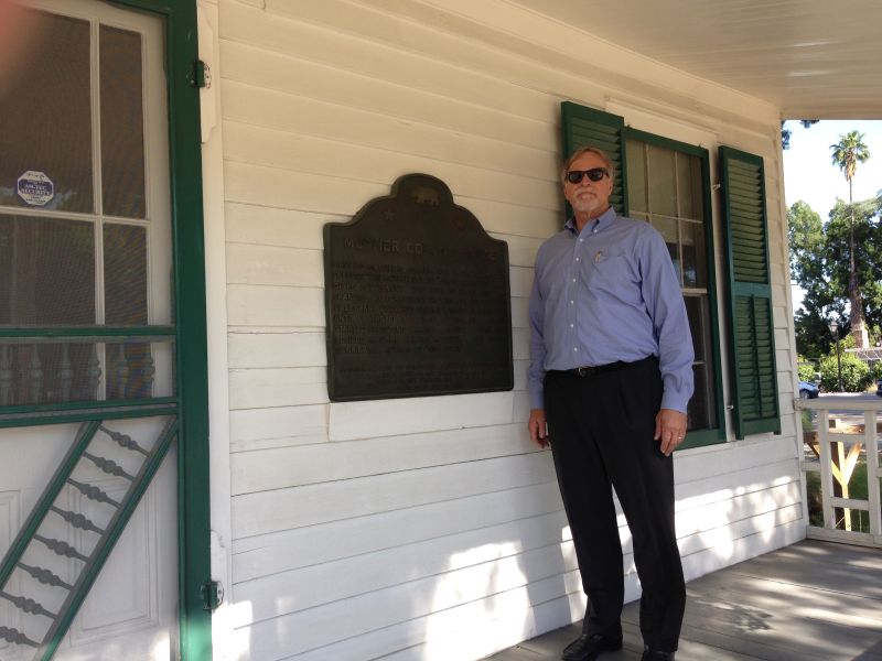 NO. 201 PIONEER HOUSE OF THE MOTHER COLONY - State Plaque