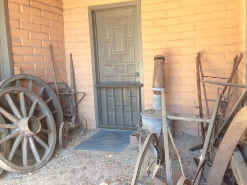 NO. 227 DIEGO SEPÚLVEDA ADOBE - Back Porch