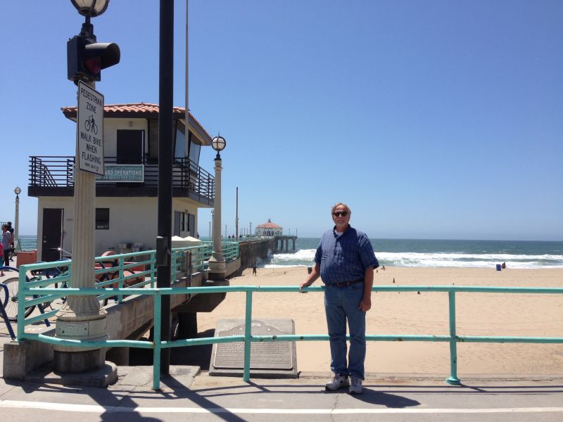 NO. 1018 MANHATTAN BEACH STATE PIER - Marker