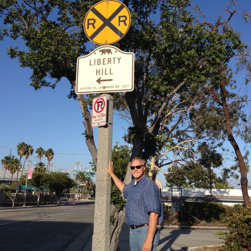 NO. 1021 LIBERTY HILL SITE - Road Sign