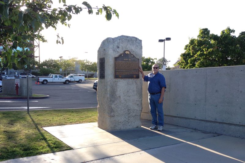 NO. 1021 LIBERTY HILL SITE - Marker