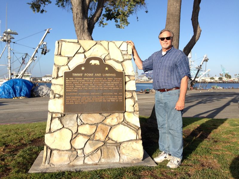 NO. 384 TIMMS' POINT AND LANDING - Marker