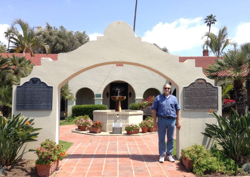 NO. 152 DOMINGUEZ RANCHHOUSE - Entryway/marker