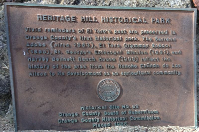 NO. 199 THE SERRANO ADOBE - Private Plaque