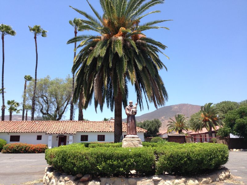 NO. 243 ASISTENCIA SAN ANTONIO DE PALA - Statue of St. Anthony