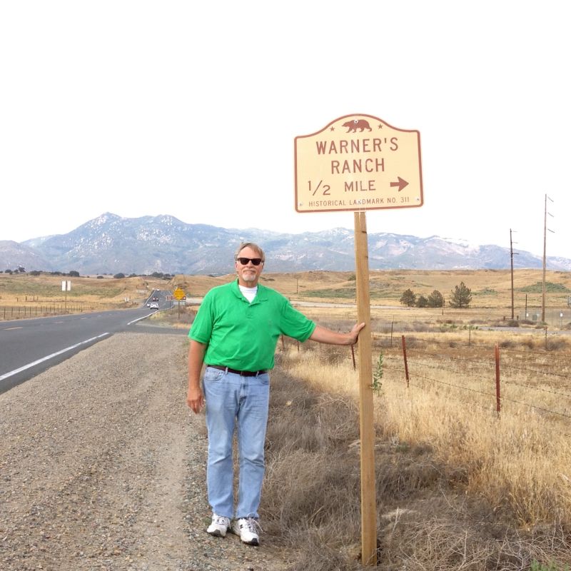 NO. 311 WARNER'S RANCH - Street Sign
