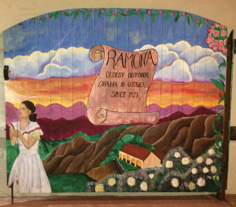 NO. 1009 RAMONA BOWL - Mural