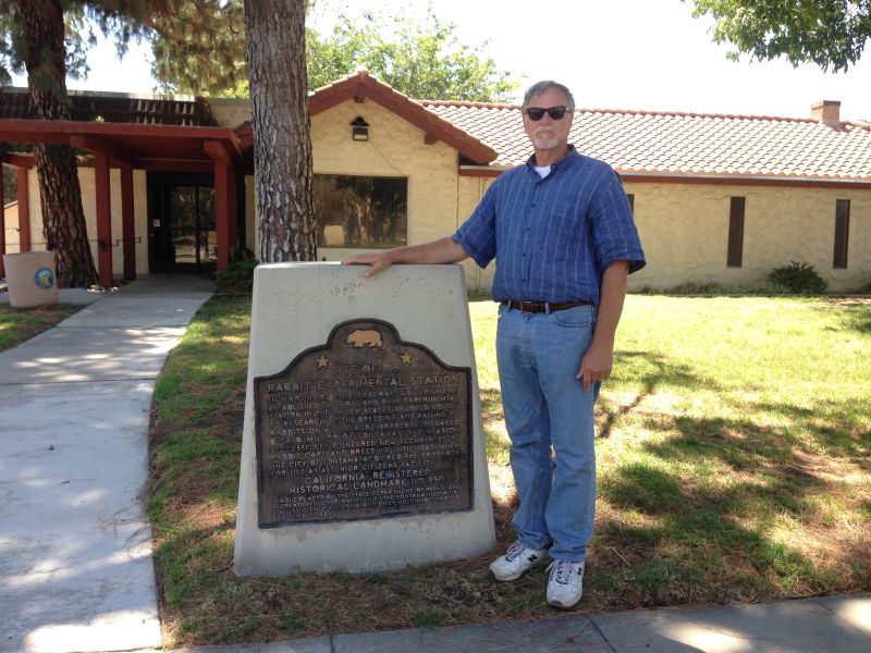 NO. 950 UNITED STATES RABBIT EXPERIMENTAL STATION - Marker