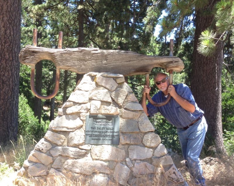 NO. 579 DALEY TOLL ROAD MONUMENT -Marker