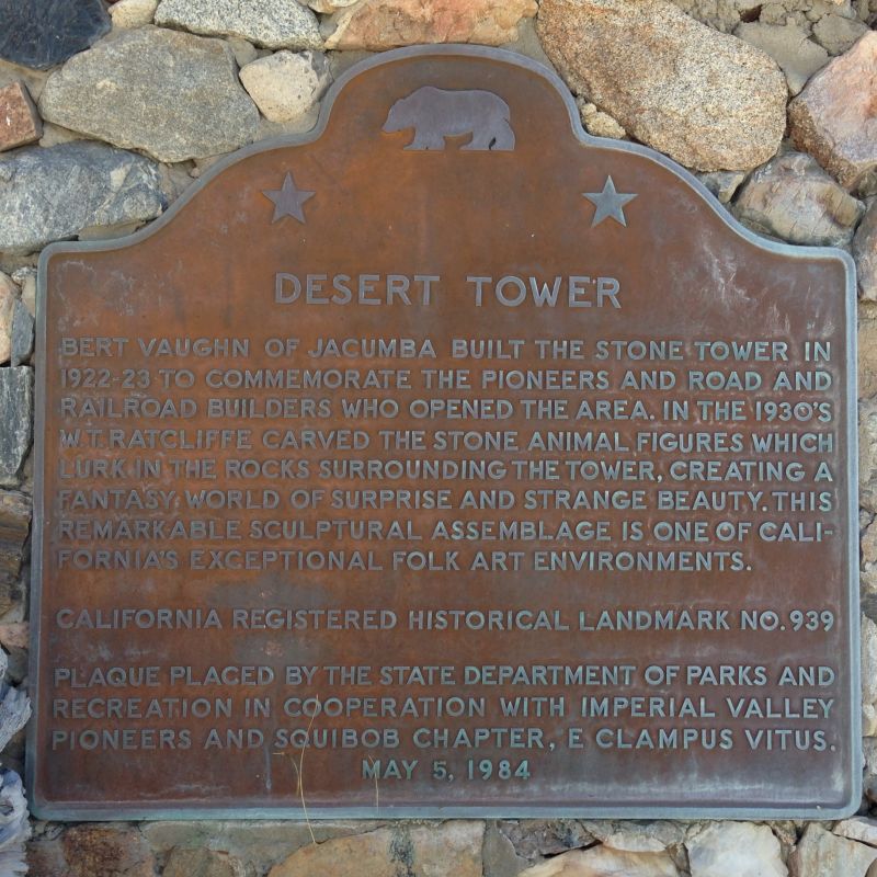 #939.9 DESERT VIEW TOWER - State Plaque