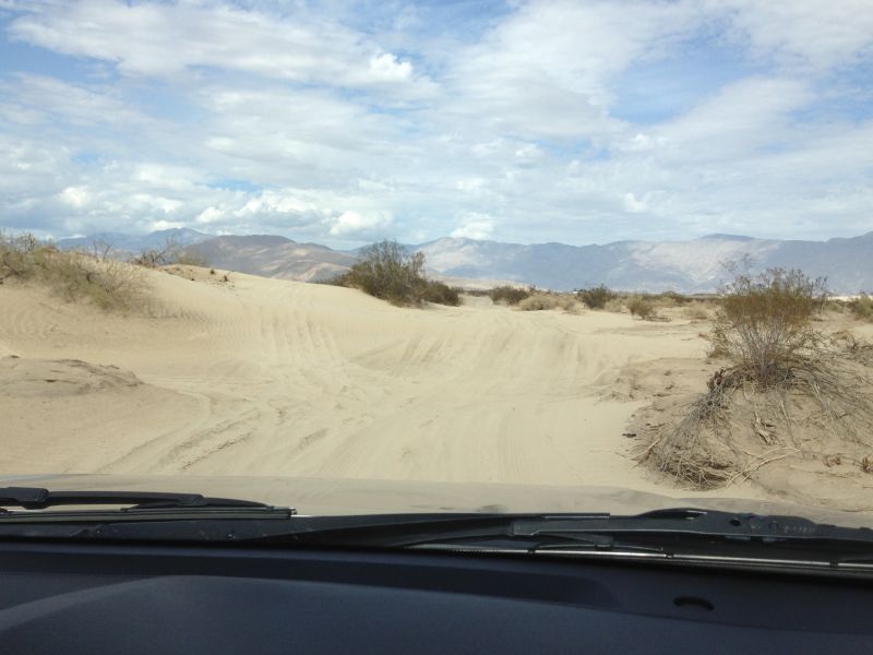 NO. 673 SAN GREGORIO - Watch out for soft sand.