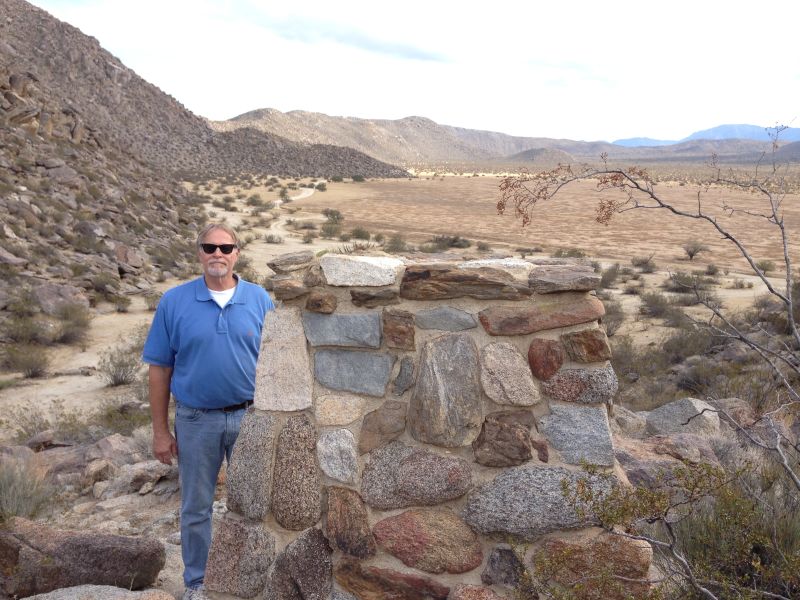 NO. 647 BUTTERFIELD OVERLAND MAIL ROUTE - Looking down