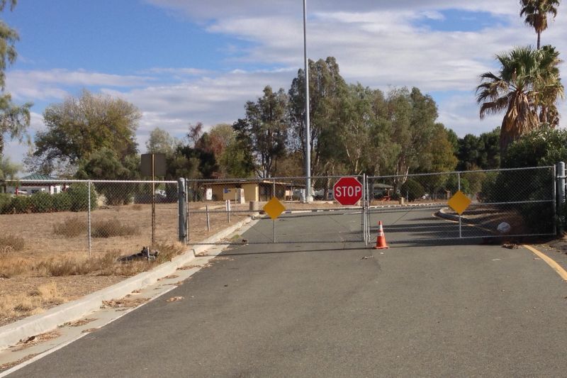 NO. 749 SAAHATPA - Caltrans has closed this site behind a locked gate