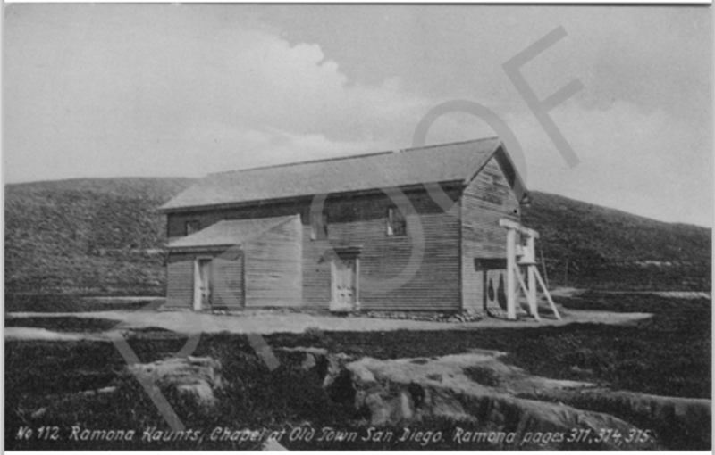 CHL #49 Adobe Chapel of the Immaculate Conception-Old Photo