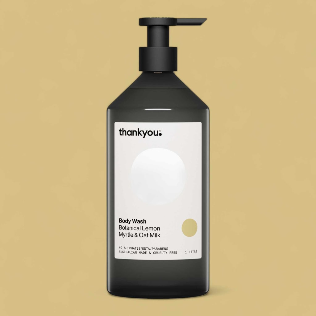 Body Wash Botanical Lemon Myrtle & Oat Milk