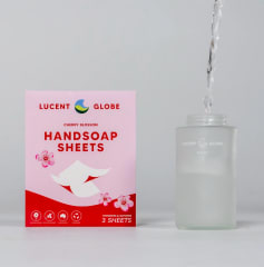 Lucent Globe Hand Soap Bottle - 300mL (Glass)