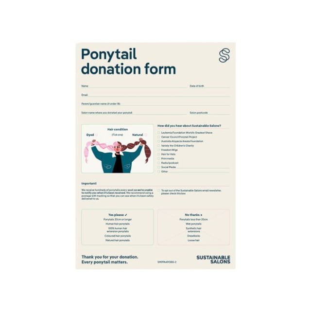 Ponytail Donation Kit