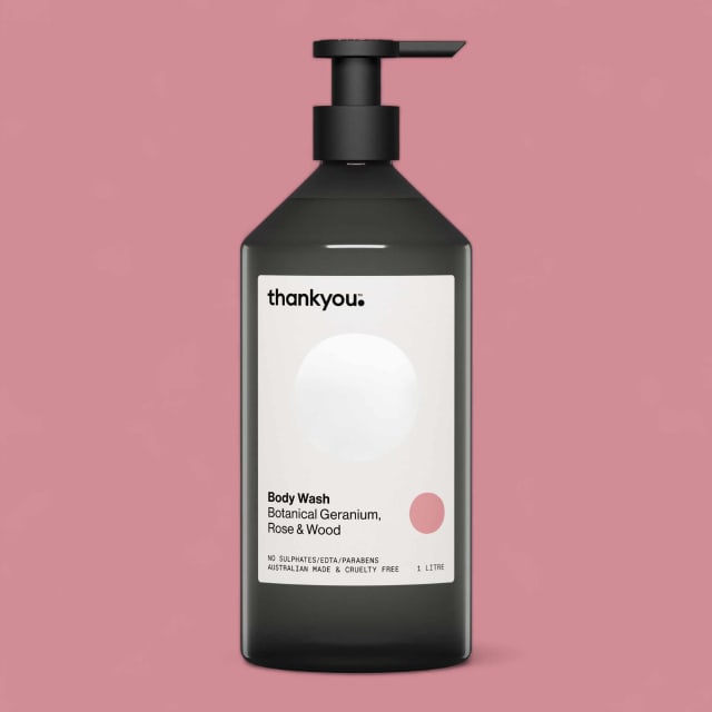 Body Wash Botanical Geranium, Rose & Wood