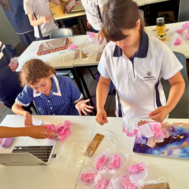 Eco-clips: recycled plastics hair clips (pink)