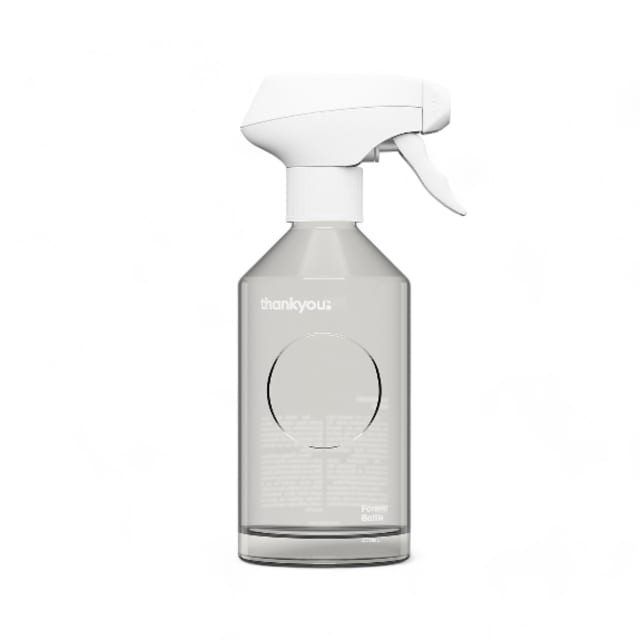 Thankyou Forever Bottle 400ml x 3 - Clear Glass Trigger