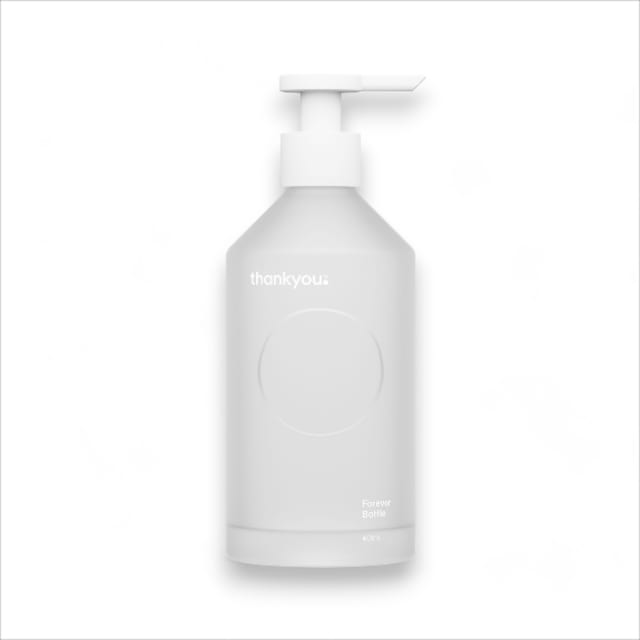Thankyou Forever Bottle 400ml x 3 - Frosted Glass Pump