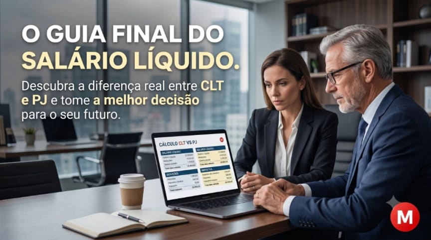 Como calcular o salário líquido CLT e PJ sem errar a conta | MARRA CLT
