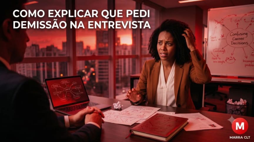 Como explicar demissão voluntária na entrevista: fórmula e roteiros | MARRA CLT