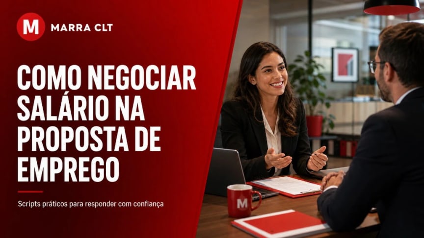 Como negociar salário na proposta de emprego: scripts práticos | MARRA CLT
