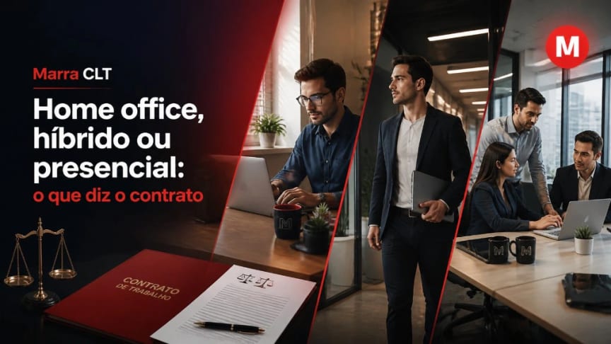 Home office, híbrido ou presencial: o que diz o contrato | MARRA CLT