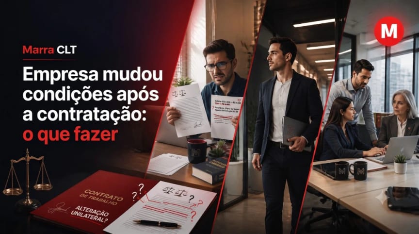 Empresa mudou condições após a contratação: o que fazer | MARRA CLT