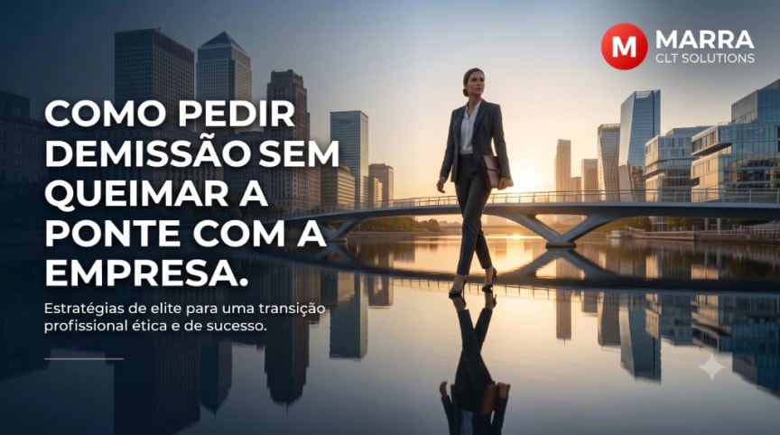 Como pedir demissão sem queimar a ponte: conversa com o gestor, plano de transição e aviso prévio | MARRA CLT