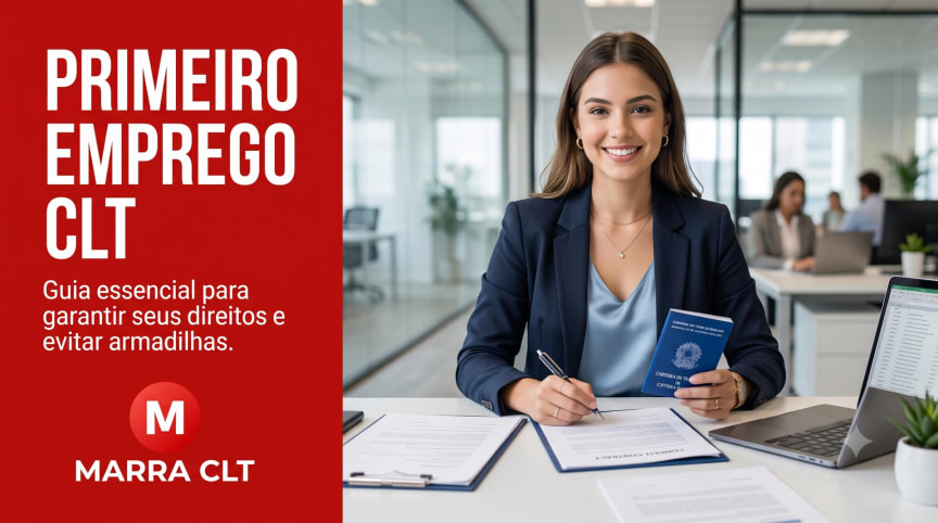 Primeiro emprego CLT 2026: guia completo para começar com carteira assinada | MARRA CLT