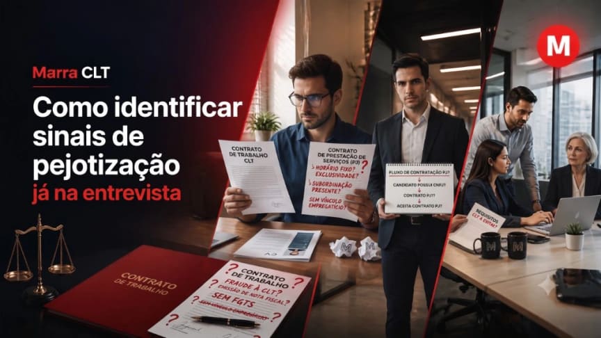 Como identificar sinais de pejotização já na entrevista | MARRA CLT