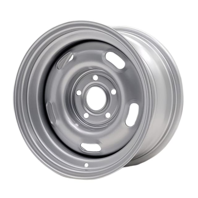 15X8 SILVER FORD 5 SLOT 5-114.3 PCD