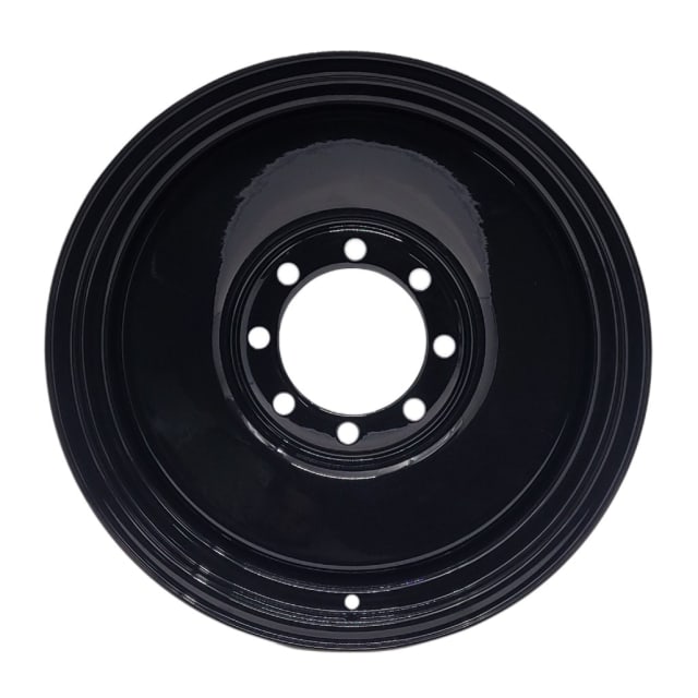 18X7.5 BLACK SOLID SMOOTHIE 8-165.1 PCD. +6ET