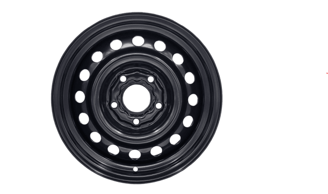 15X4.5 BLACK FORD INTERCEPTOR STEEL WHEEL 5-114.3 PCD. +6ET