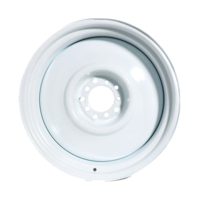 20X9 WHITE SMOOTHIE STEEL WHEEL 5-127.7/139.7 PCD. 0ET