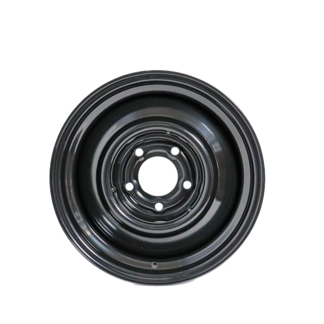 15X10 BLACK SMOOTHIE STEEL WHEEL 5-127 PCD. -6ET