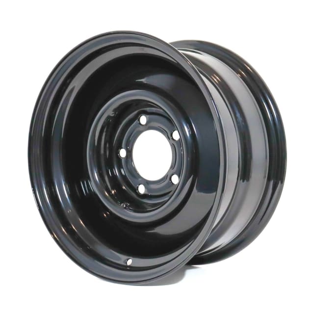15X7 BLACK SMOOTHIE STEEL WHEEL 5-127 PCD. 0ET