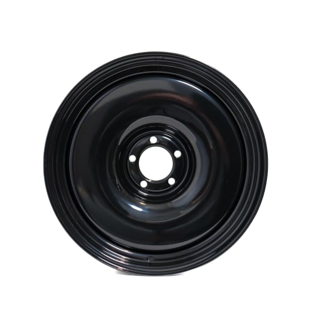 18X8 BLACK D-TOWN STEEL WHEEL 5-114.3 PCD. +6ET