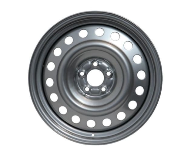 19X7.5 SILVER FORD INTERCEPTOR STEEL WHEEL 5-114.3 PCD. +30ET