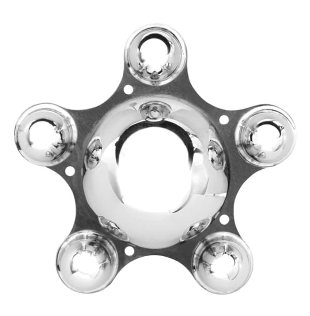 CHROME SPIDER CAP 5-114.3 PCD APPLICATION