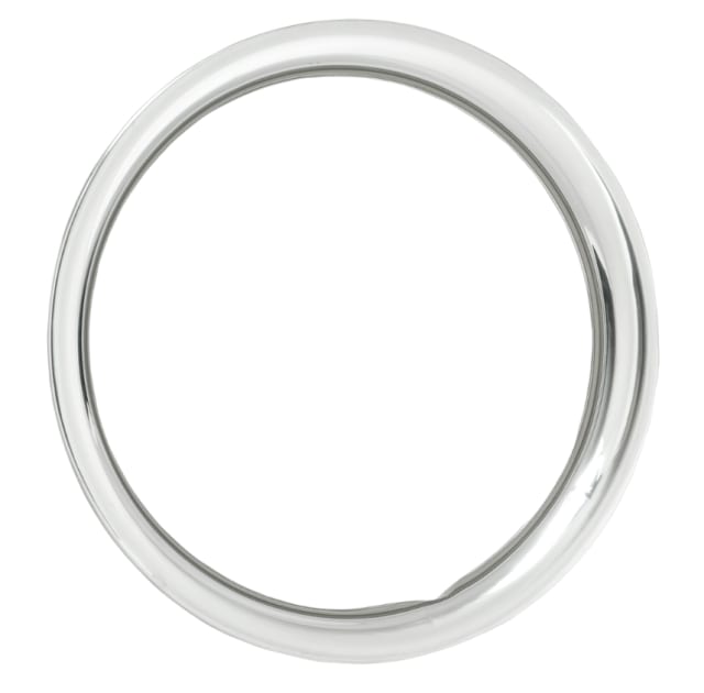 13" TO LIP STAINLESS STEEL TRIM RING HIGHLY POLISHED
