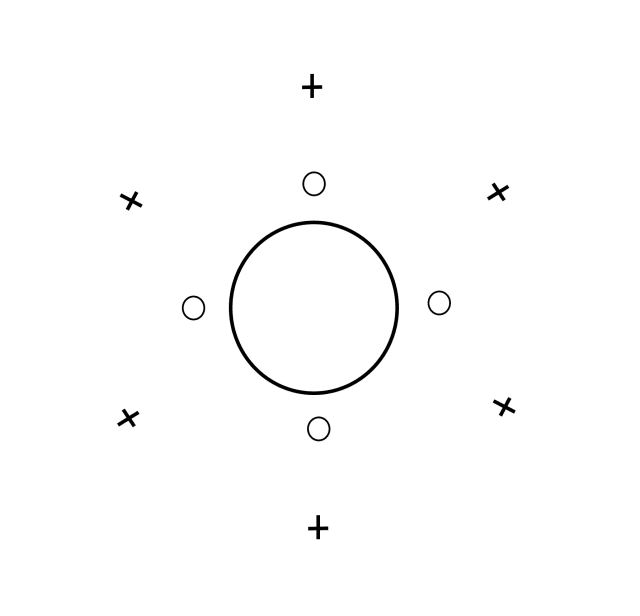 HUBCAP CLIP TEMPLATE SUIT XM-XP DOG DISH CAP