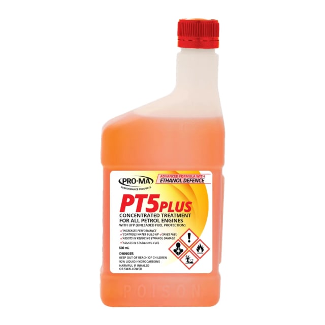 PT5 Plus Petrol Treatment with Ethanol Defence (500mL)