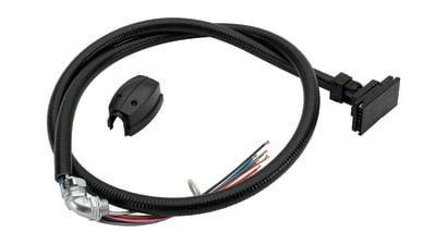 HON Training Table Electrical Power Base In-feed - Finish: Black HON Training Table Electrical Power Base In-feed - Finish: Black